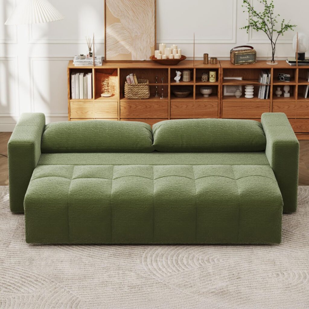 Canapé convertible scandinave design tendance 2026