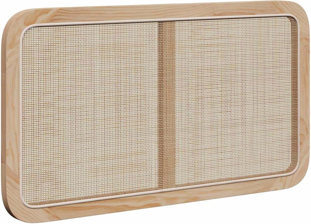 Tête de lit bohème style naturel pour chambre cocooning petit budget