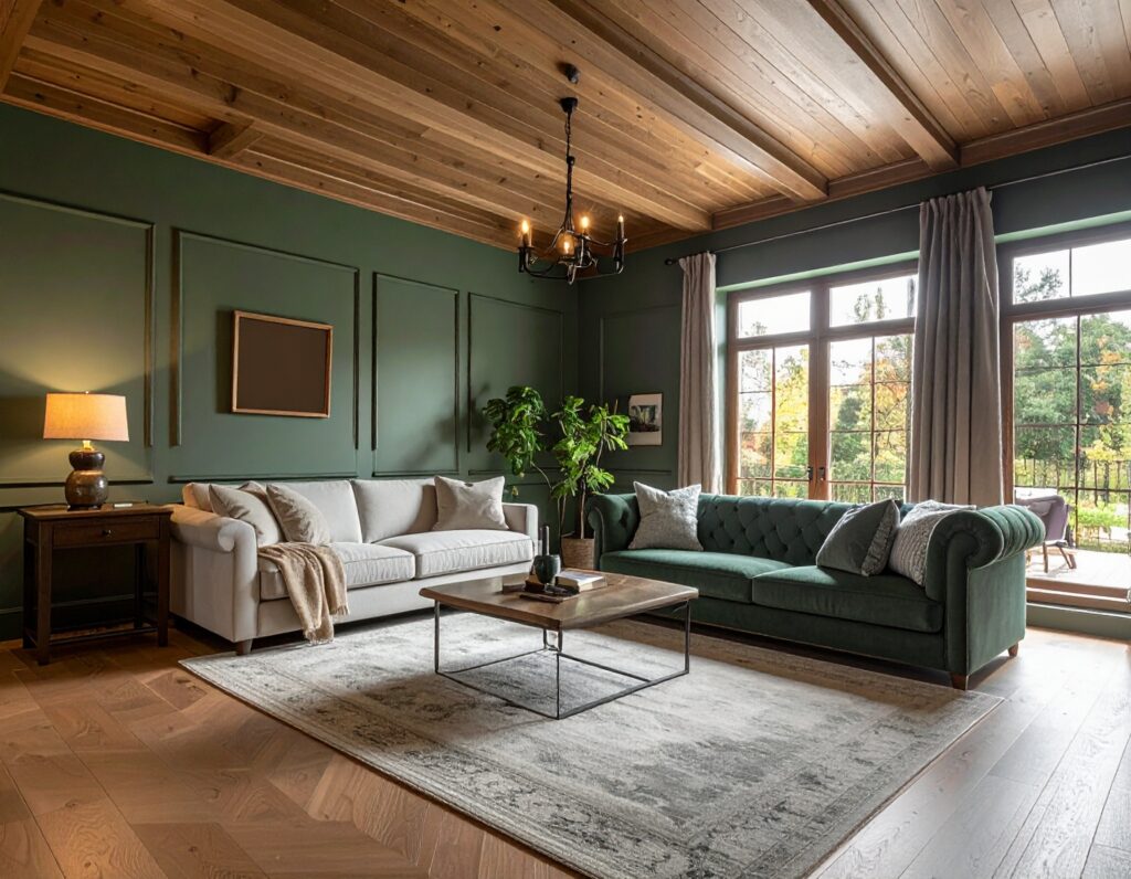 revêtement mural tendance 2026 peinture chaux terracotta intérieur