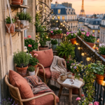aménager balcon pas cher printemps 2026 cosy petit espace
