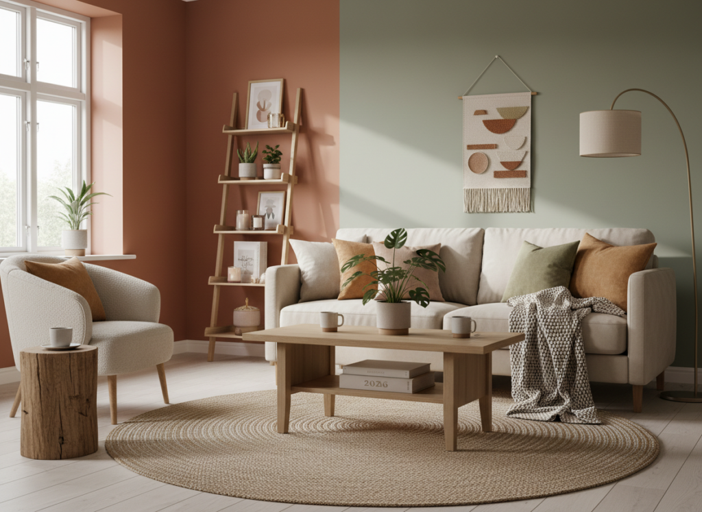 déco séjour chaleureux cosy idées 2026 pas cher